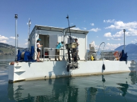 Visit to the LéXPLORE floating laboratory (Pully) 11:30 a.m.