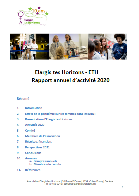 ETH Rapport activite 2020 